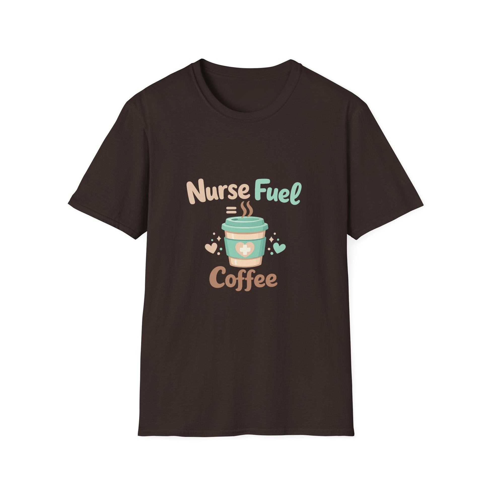 Nurse Fuel Coffee T-Shirt Printify