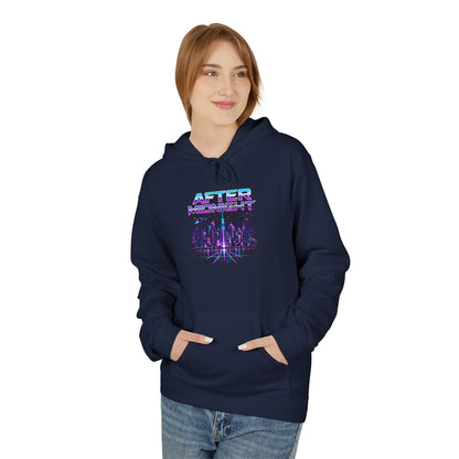 Cyberpunk City 'AFTER' Graphic Hoodie — Retro Futuristic Streetwear Printify