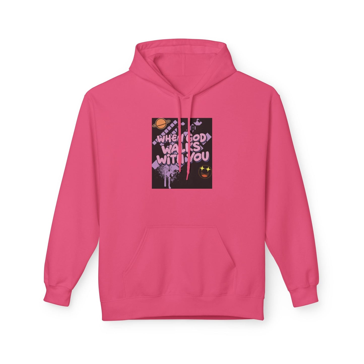 Where God Walks With You Hoodie — Faith-Based Comfort Pullover Printify