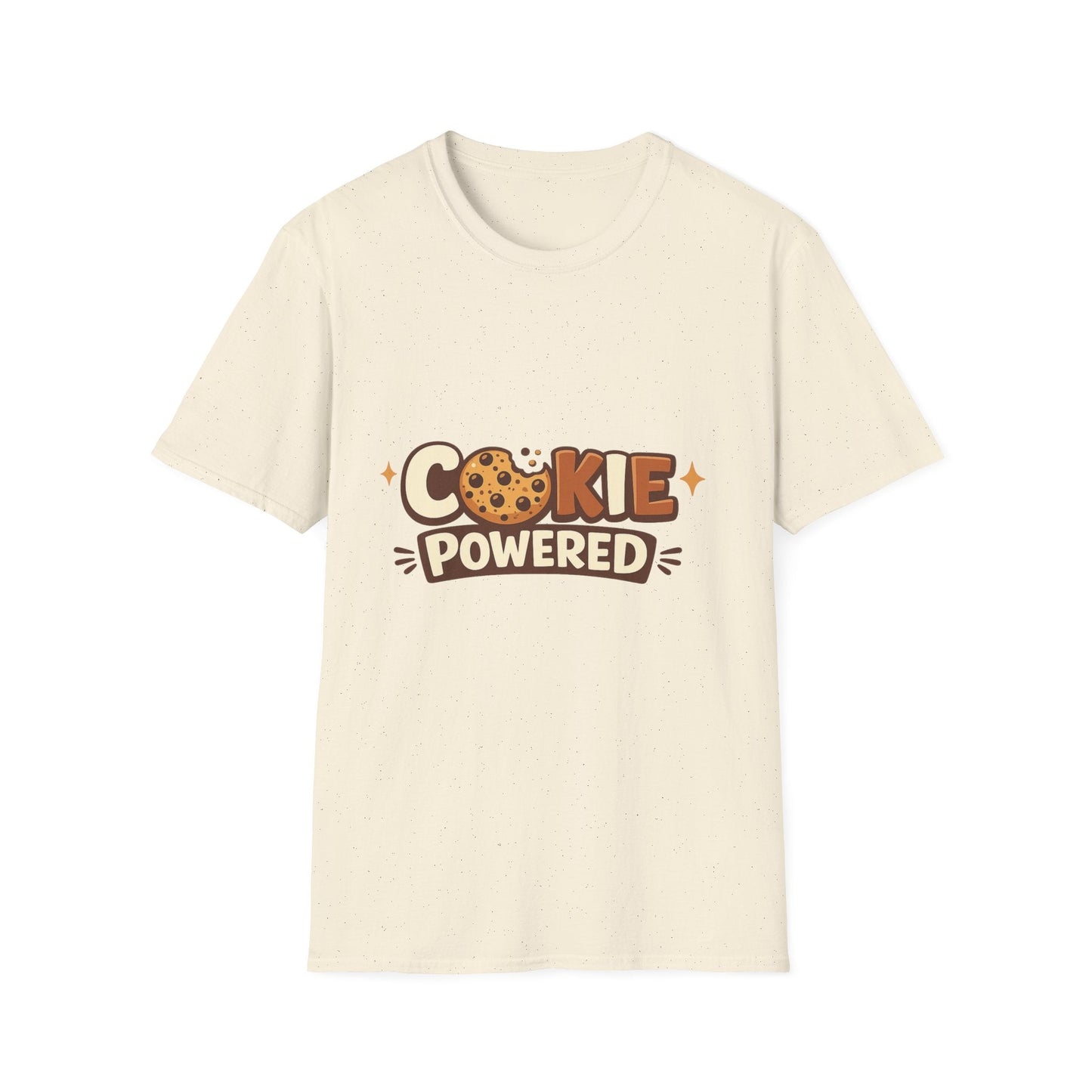 Cookie Powered T-Shirt — Cute Cookie Graphic Tee Printify