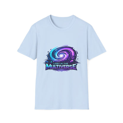 Lost in the Multiverse T-Shirt — Galaxy Vortex Graphic Tee Printify