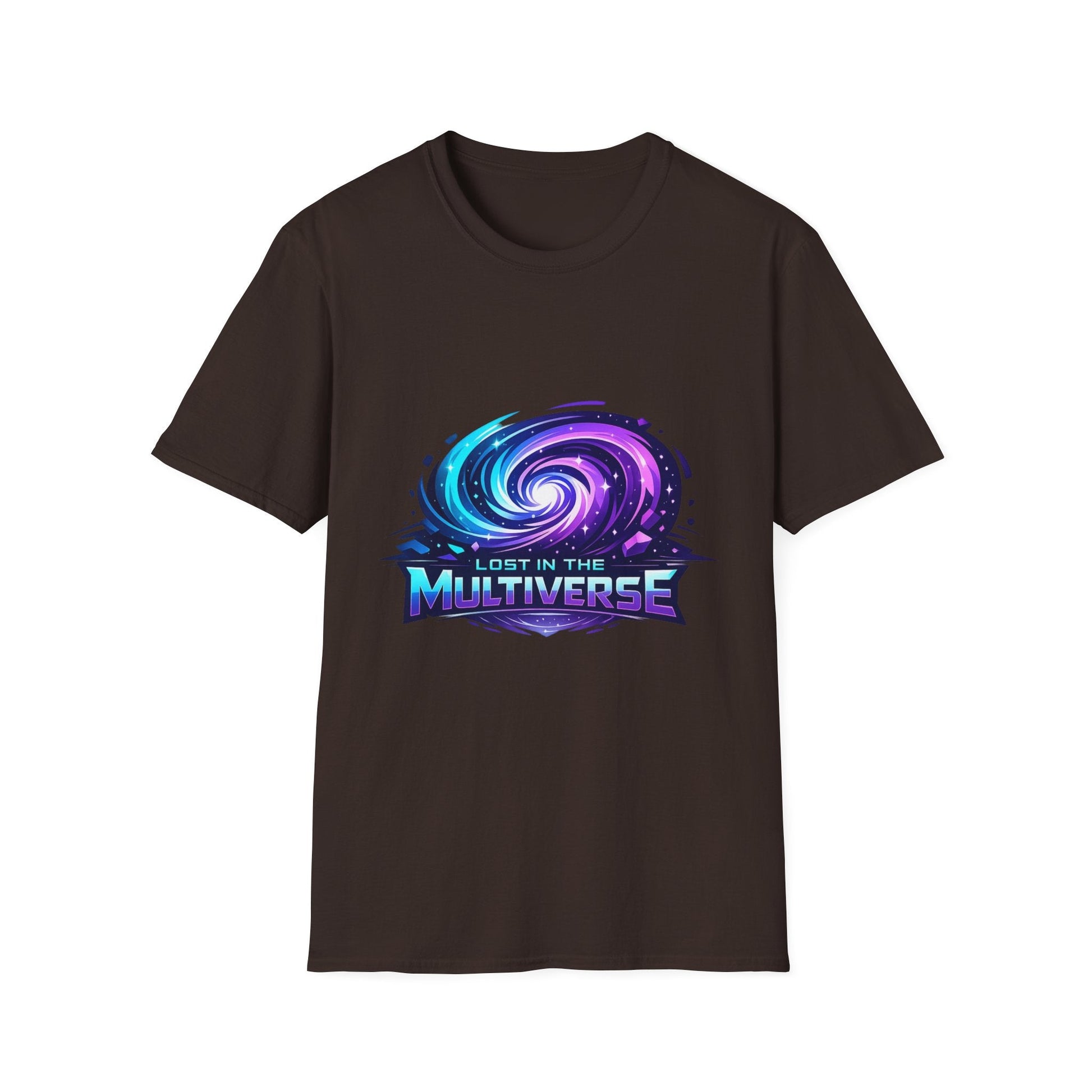Lost in the Multiverse T-Shirt — Galaxy Vortex Graphic Tee Printify