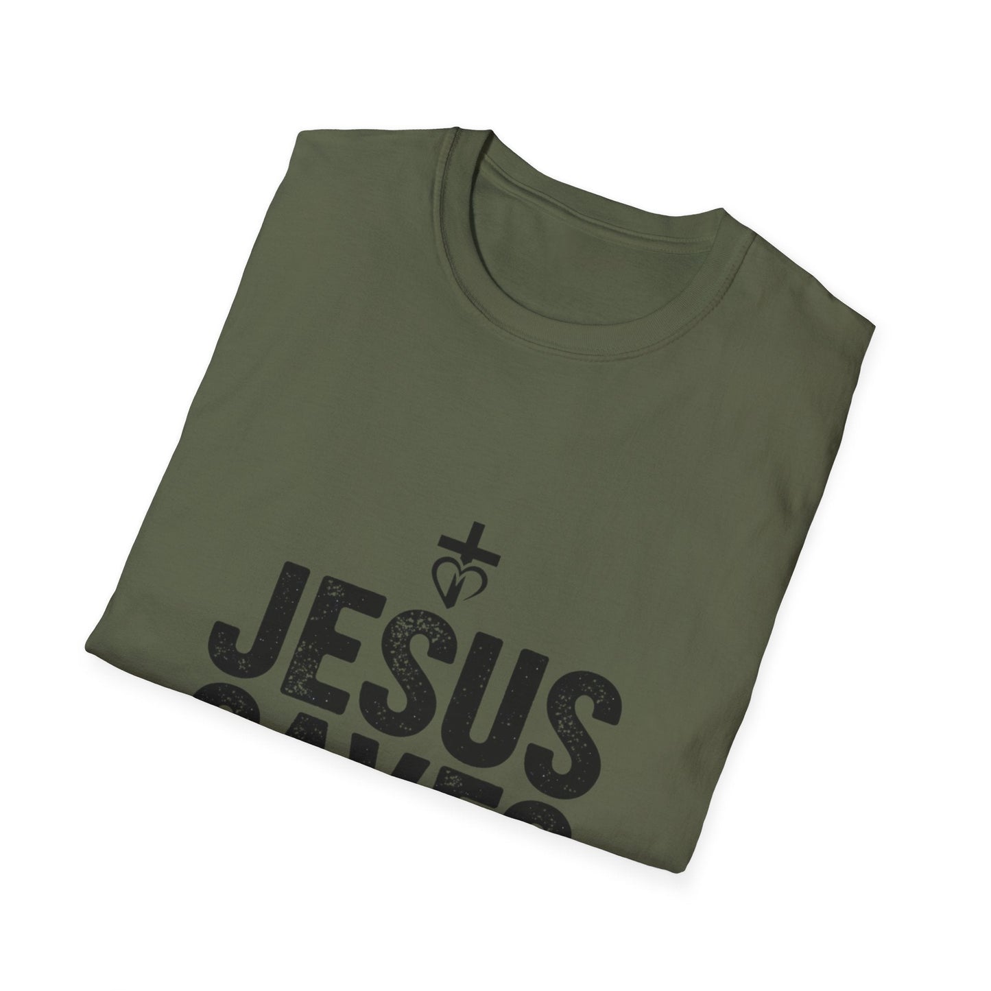 Christian Cross T-Shirt – Unisex “His Sacrifice Brought Hope & New Life” Inspirational Tee Printify