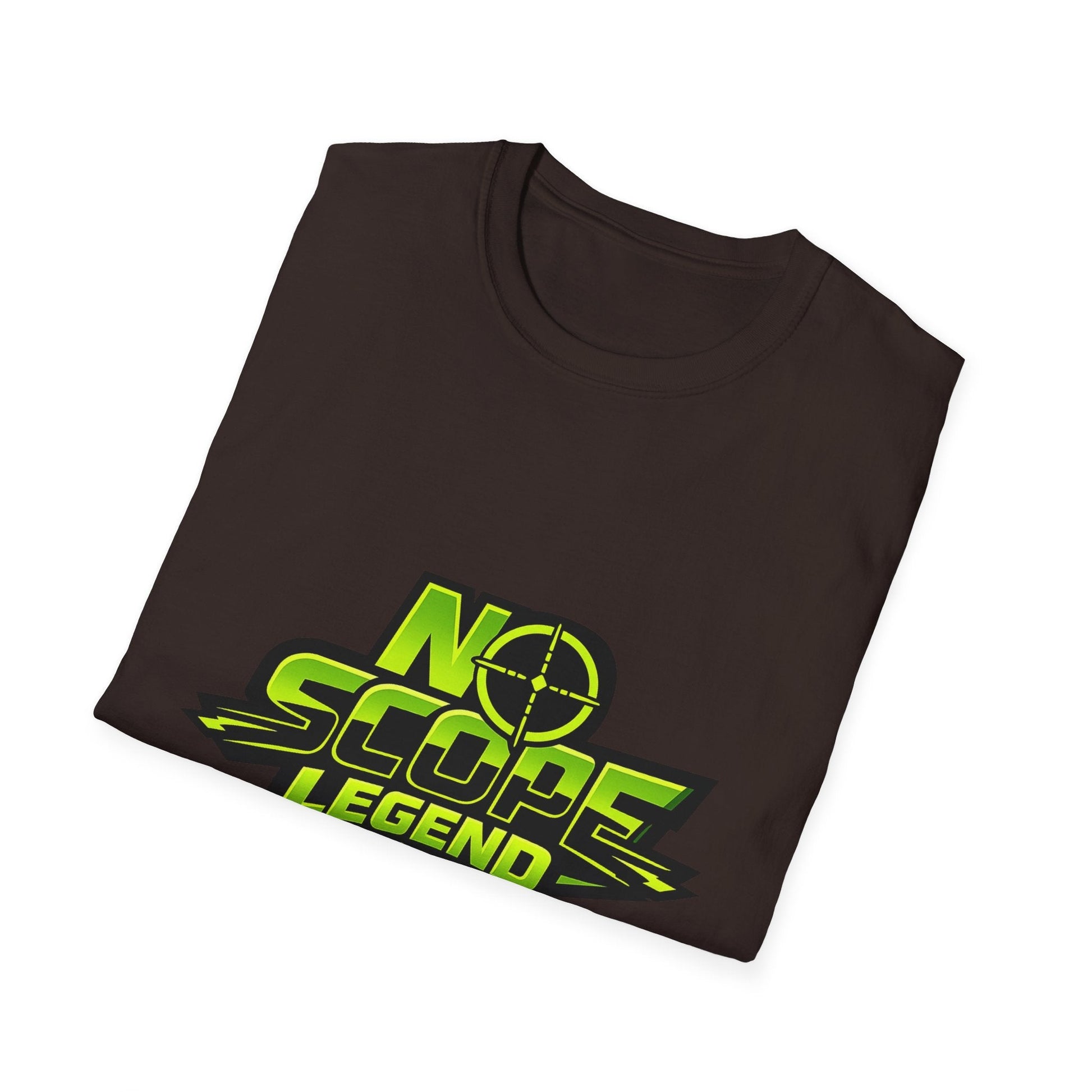 No Scope Legend T-Shirt — Gamer/Streamer Aim Training Tee Printify