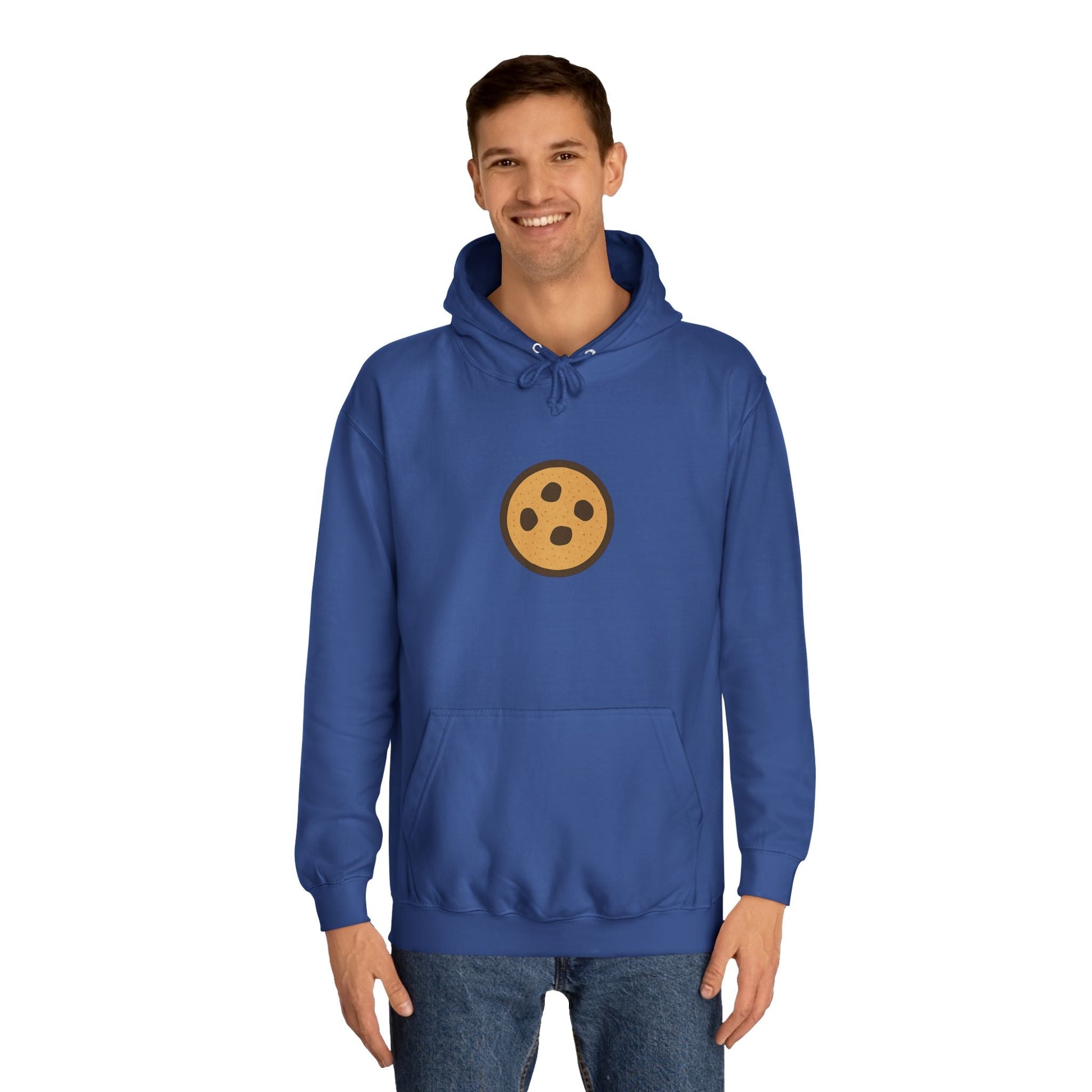 Unisex Cookie “Good Times” Hoodie – Chocolate Chip Graphic Sweatshirt Printify