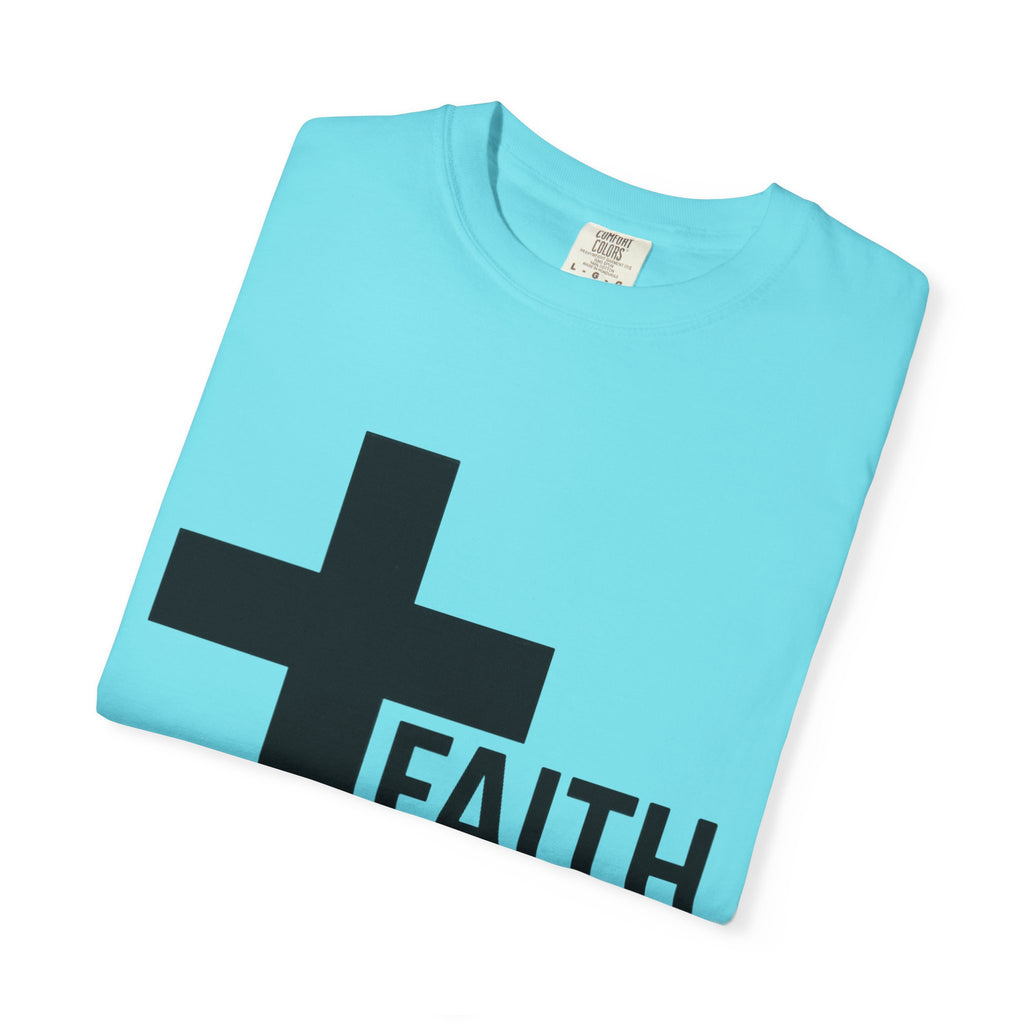 Faith Over Fear T-Shirt — Christian Cross Inspirational Tee