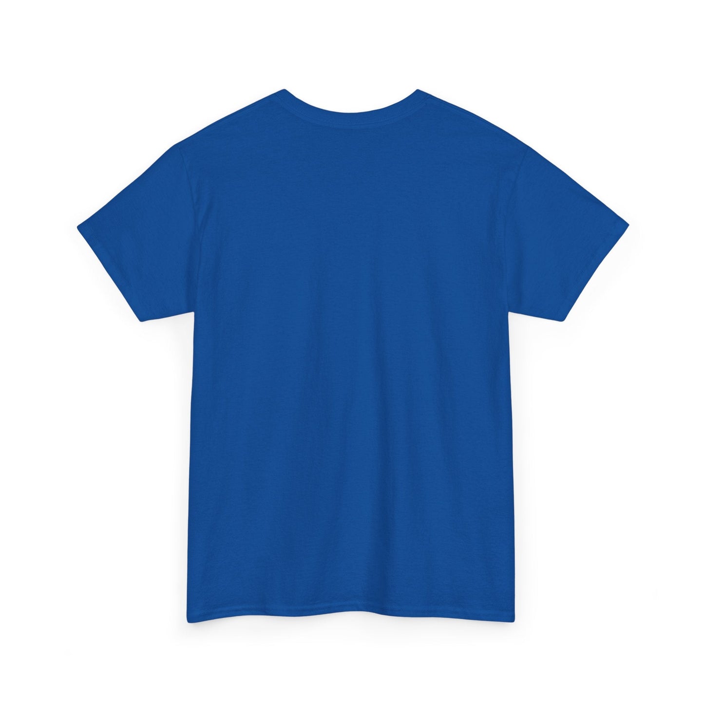 Minimal Circle Split Tee — Modern Graphic White T‑Shirt Printify