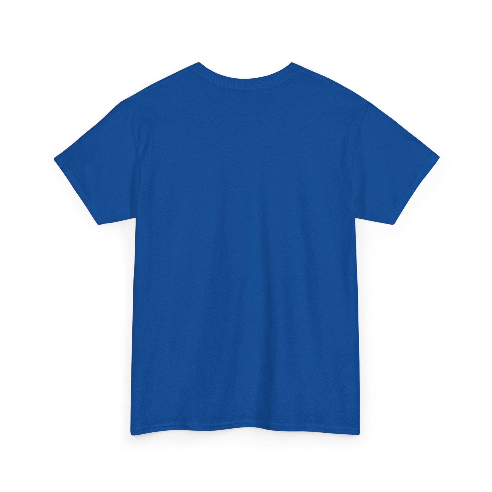 Minimal Circle Split Tee — Modern Graphic White T‑Shirt Printify