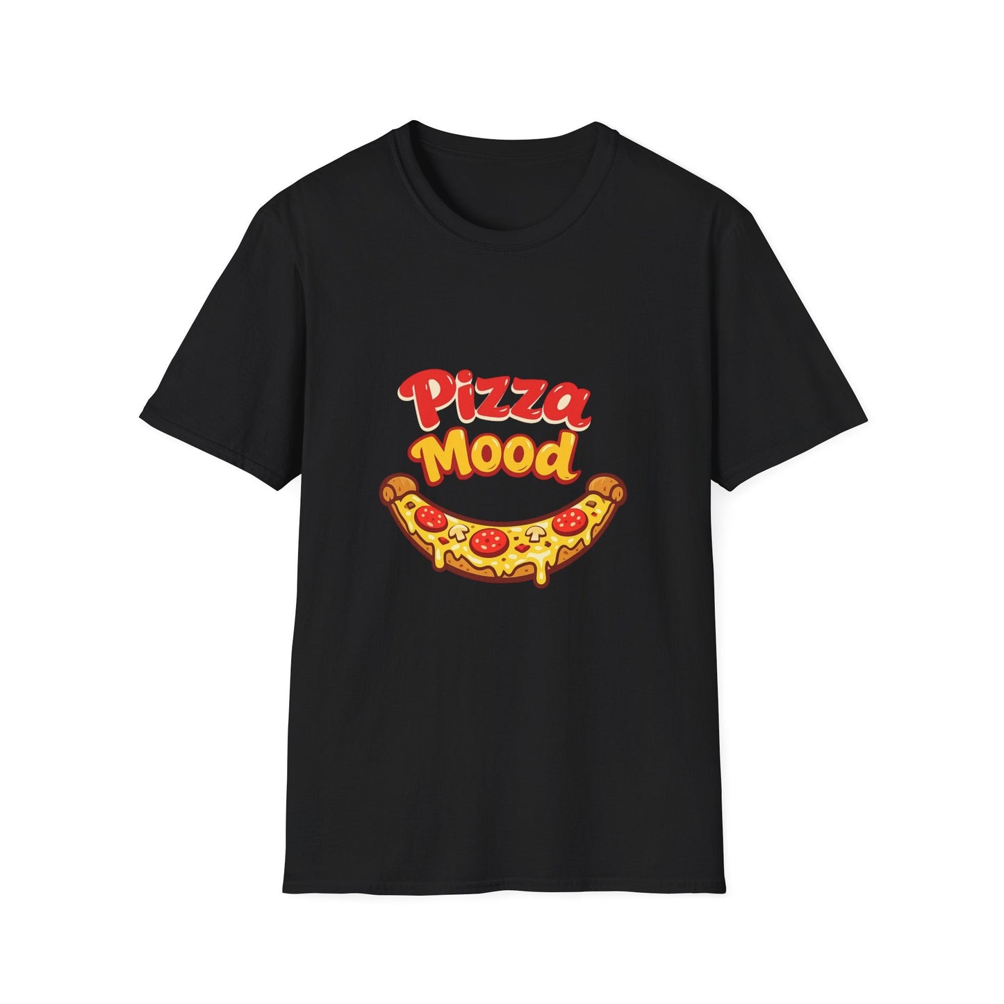 Pizza Mood T-Shirt — Funny Pizza Slice Graphic Tee Printify