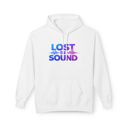 Lost in Sound Hoodie — Gradient Music Wave Pullover