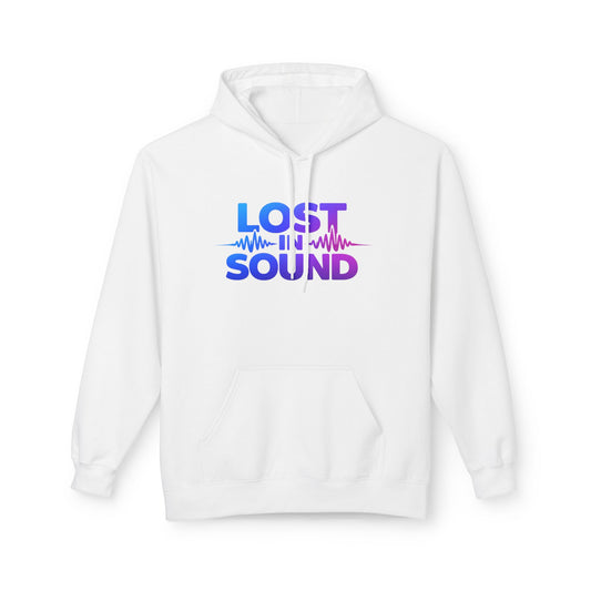Lost in Sound Hoodie — Gradient Music Wave Pullover