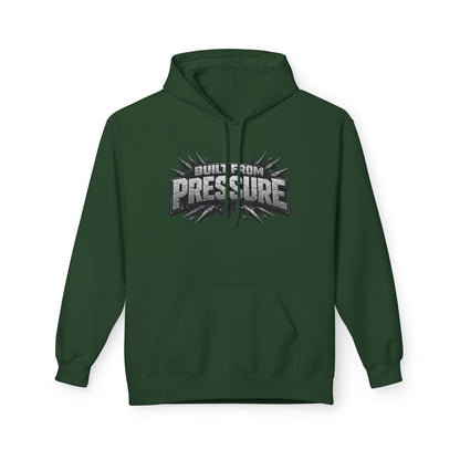 Build From Pressure Hoodie — Motivational Graphic Pullover Printify
