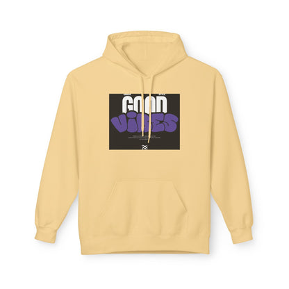 Good Vibes Hoodie — Retro Graffiti Streetwear Pullover Printify