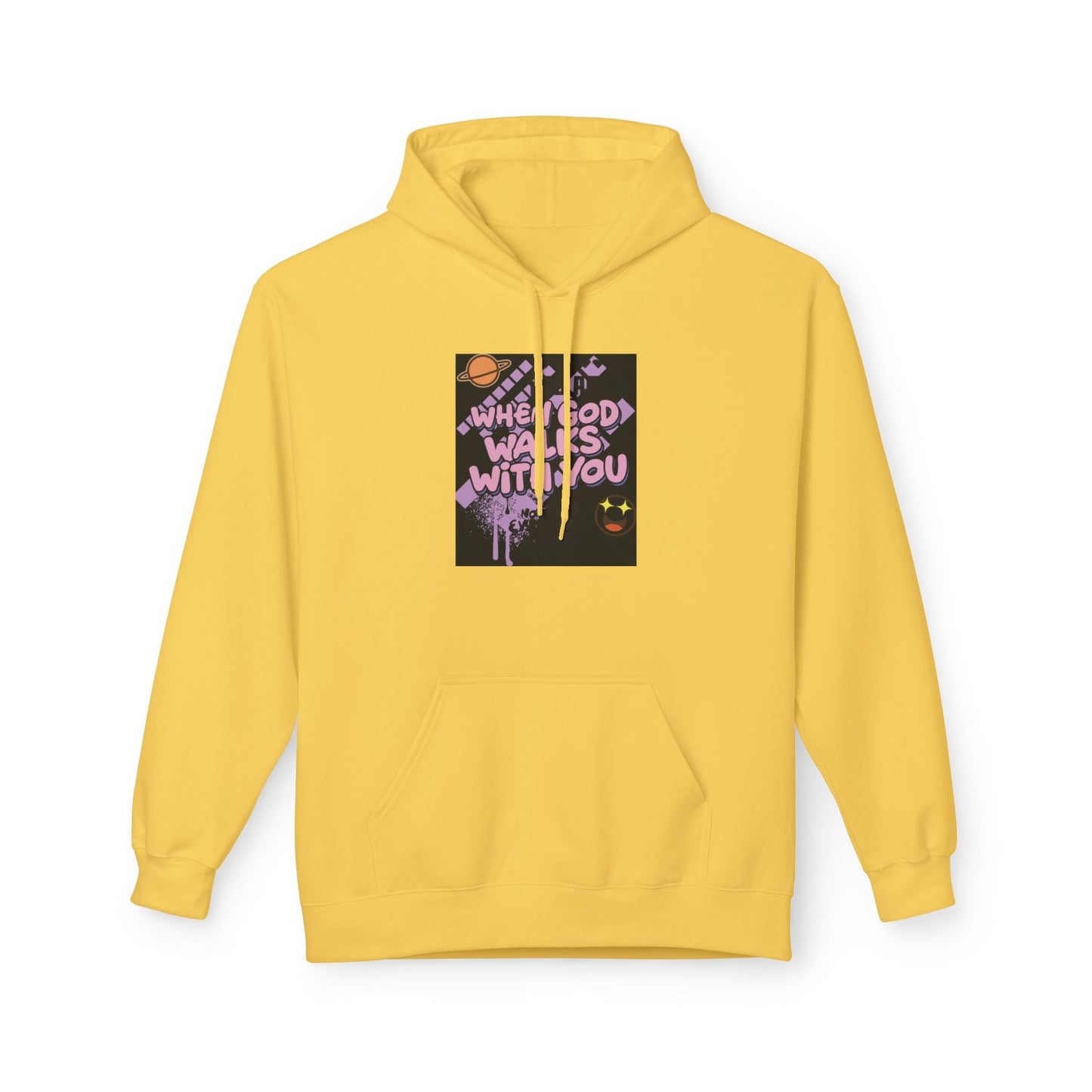 Where God Walks With You Hoodie — Faith-Based Comfort Pullover Printify