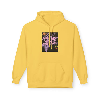 Where God Walks With You Hoodie — Faith-Based Comfort Pullover Printify
